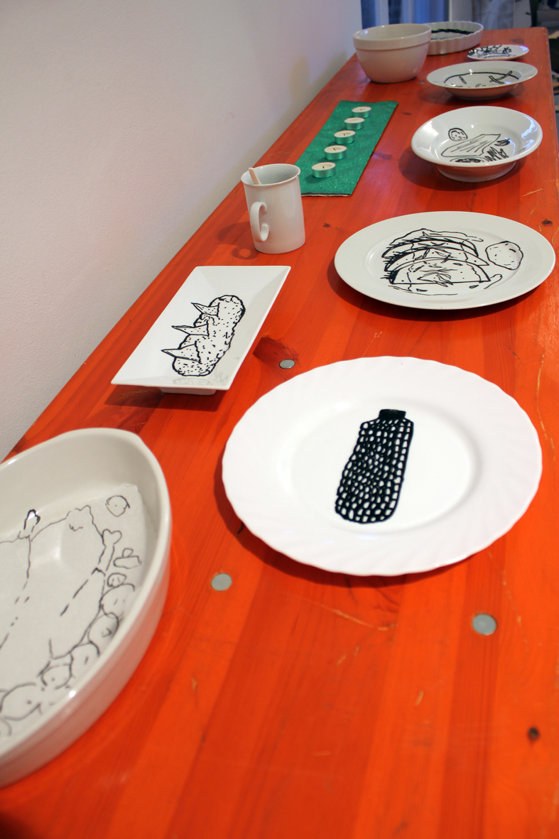 Frida Cano, "The food I would like to eat...", 2012