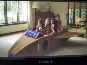 Behind the scenes of Total Eclipse with Mick Lorusso and Frida Cano. Photo by Evelyn Ellias